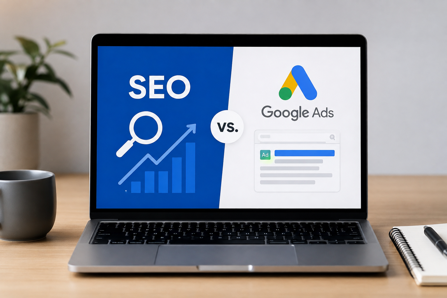SEO vs. Google Ads: 30 factores para comparar